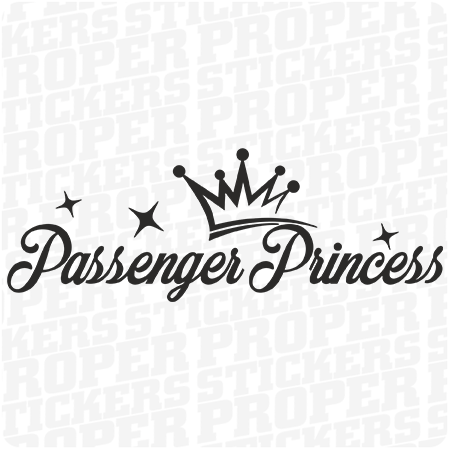 Passenger Princess Naklejka